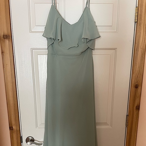 Birdy Grey formal dress. Girls medium. Olive green - Picture 2 of 2